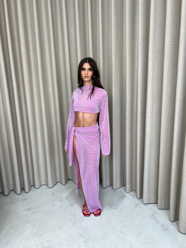 Pink Glitter 3pc