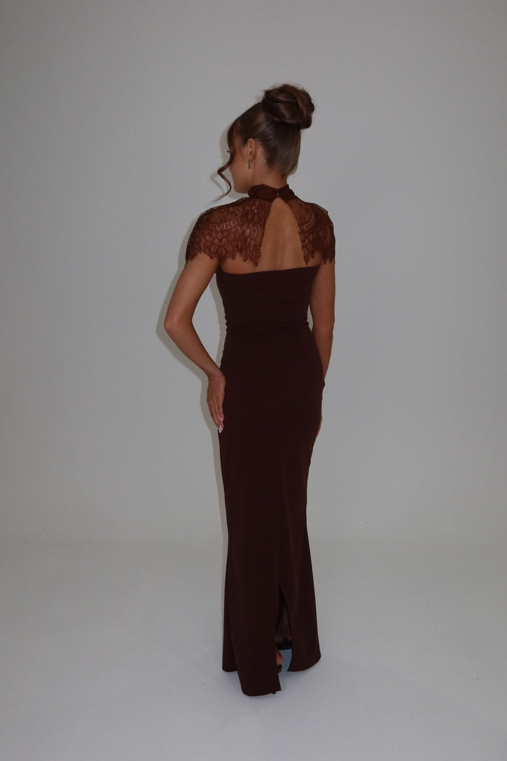 AMOUR brown maxi