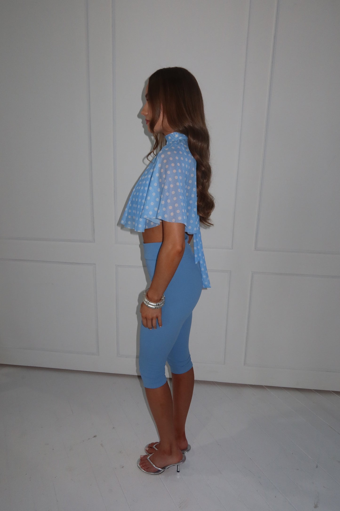 'POLKA Cape - blue